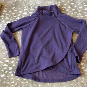 Athleta Cozy Karma Asym Pullover